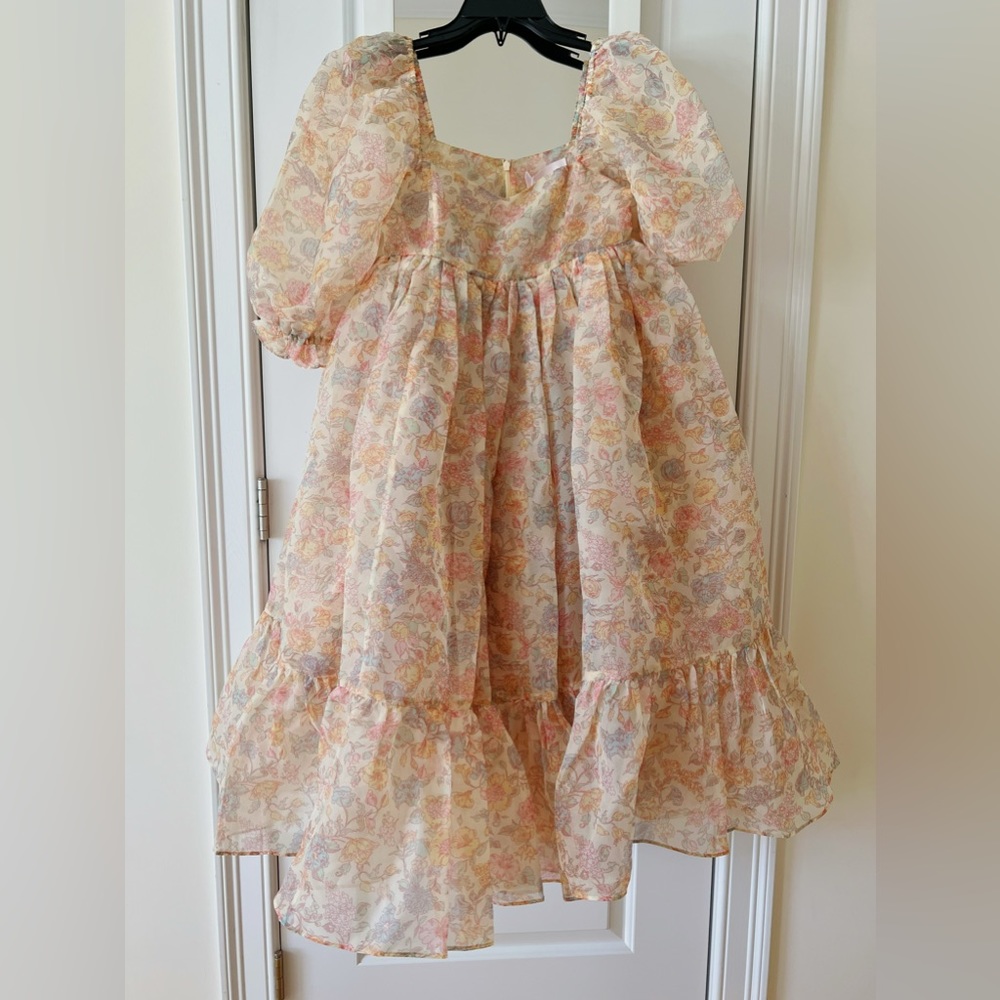 NWT selkie the French puff midi dress. Size S